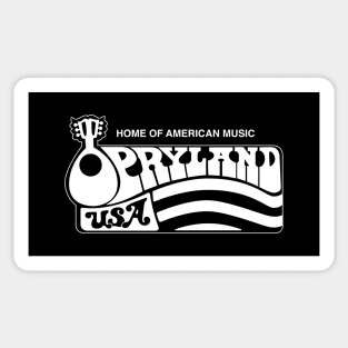 Opryland USA | All White | Opryland USA | Nashville Tennessee Sticker